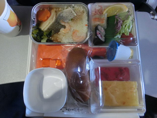 アエロフロート　機内食