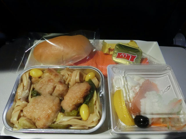 アエロフロート  機内食